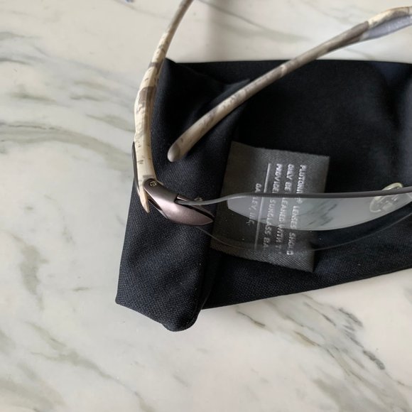 Early 2000 Oakley Dartboard White Camo Titanium Clear sunglasses - Picture 9 of 12